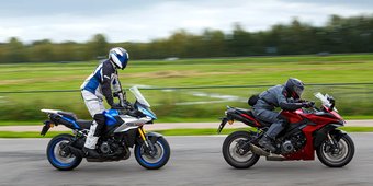 Vergelijkingstest Suzuki GSX-S1000GT vs GSX-S1000GX Motor.nl