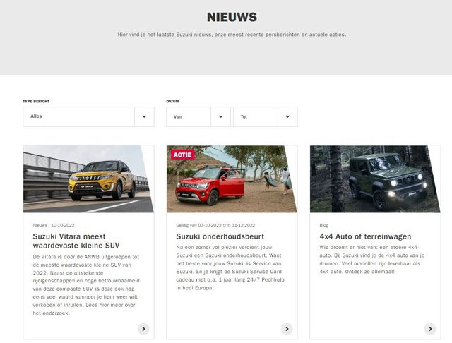 Suzuki Nieuws