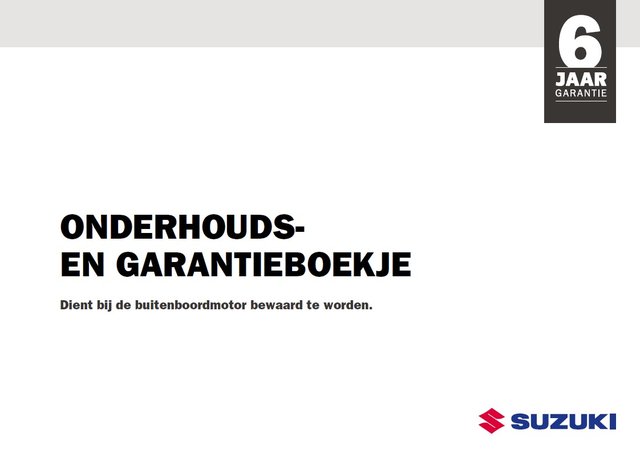 Onderhoudsboekje